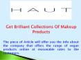 Collections Of Makeup Products PowerPoint PPT Presentation