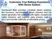 Best Bathing Experience With Steam Shower