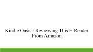 Kindle oasis: reviewing this e reader from amazon