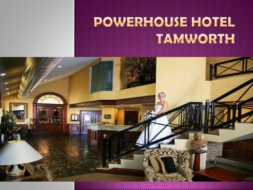 Powerhouse Hotel Tamworth