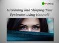 Grooming and Shaping Your Eyebrows using Henna!! PowerPoint PPT Presentation