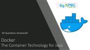 Docker, the Container Technology for Java