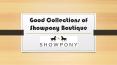 Good Collections of Showpony Boutique PowerPoint PPT Presentation