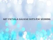Get Patiala Salwar Suits For Wedding