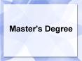 Master's Degree PowerPoint PPT Presentation