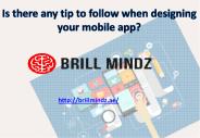 Mobile apps design Dubai