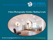 China Photography Studios Mailing Leads