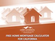 FREE HOME MORTGAGE CALCULATOR CALIFORNIA