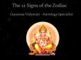 The 12 Signs of the Zodiac Gurumaa Vidyavati PowerPoint PPT Presentation