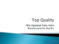 Top Quality Pilot operated pulse valve  Manufactured by Maniks PowerPoint PPT Presentation