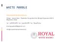 White Marble PowerPoint PPT Presentation