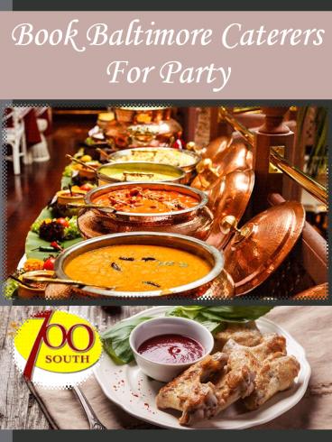 Book Baltimore Caterers For Party