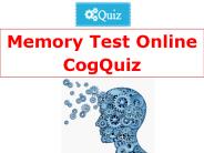 Memory Test Online Cogquiz