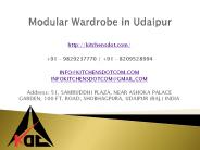Modular Wardrobe in Udaipur