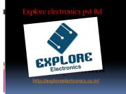 Led Flood Light manufacturers: Explore Electronics