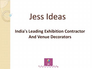 Conference Shell Scheme | Event Stand Design Company | Jessideas