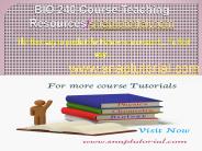 BIO 240 Course Teaching Resources/snaptutorial.com