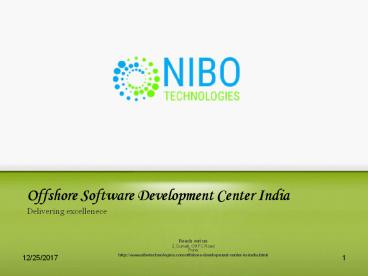 Offshore Software Development Center India - NIBO Technologies