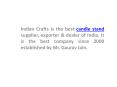 Indian Crafts as candle stand supplier (1) PowerPoint PPT Presentation