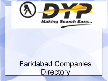 Faridabad Companies Directory (10)