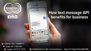How text message API benefits for business
