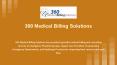 Texas Medical Billing Services - (405) 607-1318 - 360 Medical Billing Solutions PowerPoint PPT Presentation
