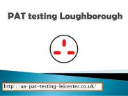 PAT testing Loughborough - aa-pat-testing-leicester.co.uk