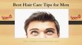 Best Hair Care Tips for Men PowerPoint PPT Presentation