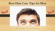 Best Hair Care Tips for Men