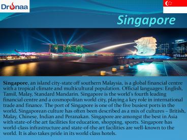 PPT – Study in Singapore PowerPoint presentation | free to download ...