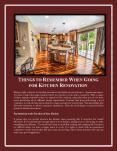 Things to Remember When Going for Kitchen Renovation PowerPoint PPT Presentation