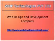 Web Design and Development Company