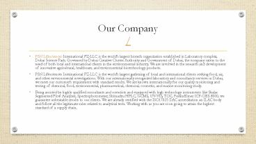 Laboratory in Dubai, Labs in Dubai (1)