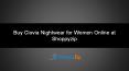 Buy clovia nightwear for women online at shoppyzip