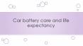 Car battery care and life expectancy PowerPoint PPT Presentation