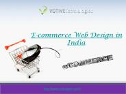 E-commerce web design in India