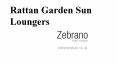 Rattan Garden Sun Loungers PowerPoint PPT Presentation