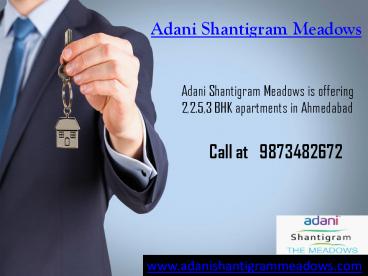 Adani Shantigram the Meadows - 2,2.5,3 BHK Apartments for Sale in Ahmedabad