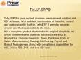 Tally.ERP9-Best ERP software for Accounts, Inventory and Taxation by PrismIT PowerPoint PPT Presentation