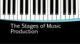 The stages of music production PowerPoint PPT Presentation