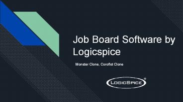 Job Board Software by Logicspice