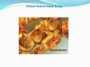 Chicken Reshmi Kebab Recipe