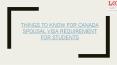 Things to know for Canada Spousal Visa Requirement for Students PowerPoint PPT Presentation