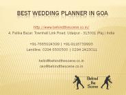 Best Wedding Planner in Goa