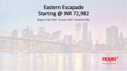 Eastern Escapade with SOTC Holidays