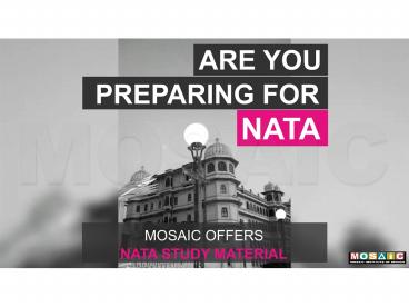 Are you preparing for NATA | NATA Study Material | NATA Coaching