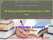 EED 435 course Marvelous Learning/snaptutorial.com PowerPoint PPT Presentation