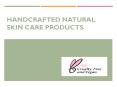 Handcrafted Natural Skin Care Products PowerPoint PPT Presentation