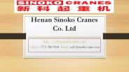 Henan Sinoko Cranes