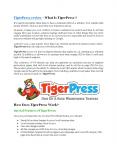 TigerPress review - 65% Discount and FREE $14300 BONUS